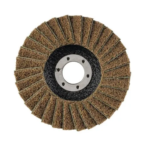 Disc lamelar pentru slefuit Norton Vortex Ø115x22, 23mm, maro
