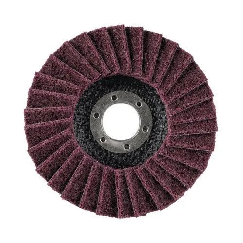 Disc lamelar pentru slefuit Norton Vortex Ø115x22, 23mm, rosu
