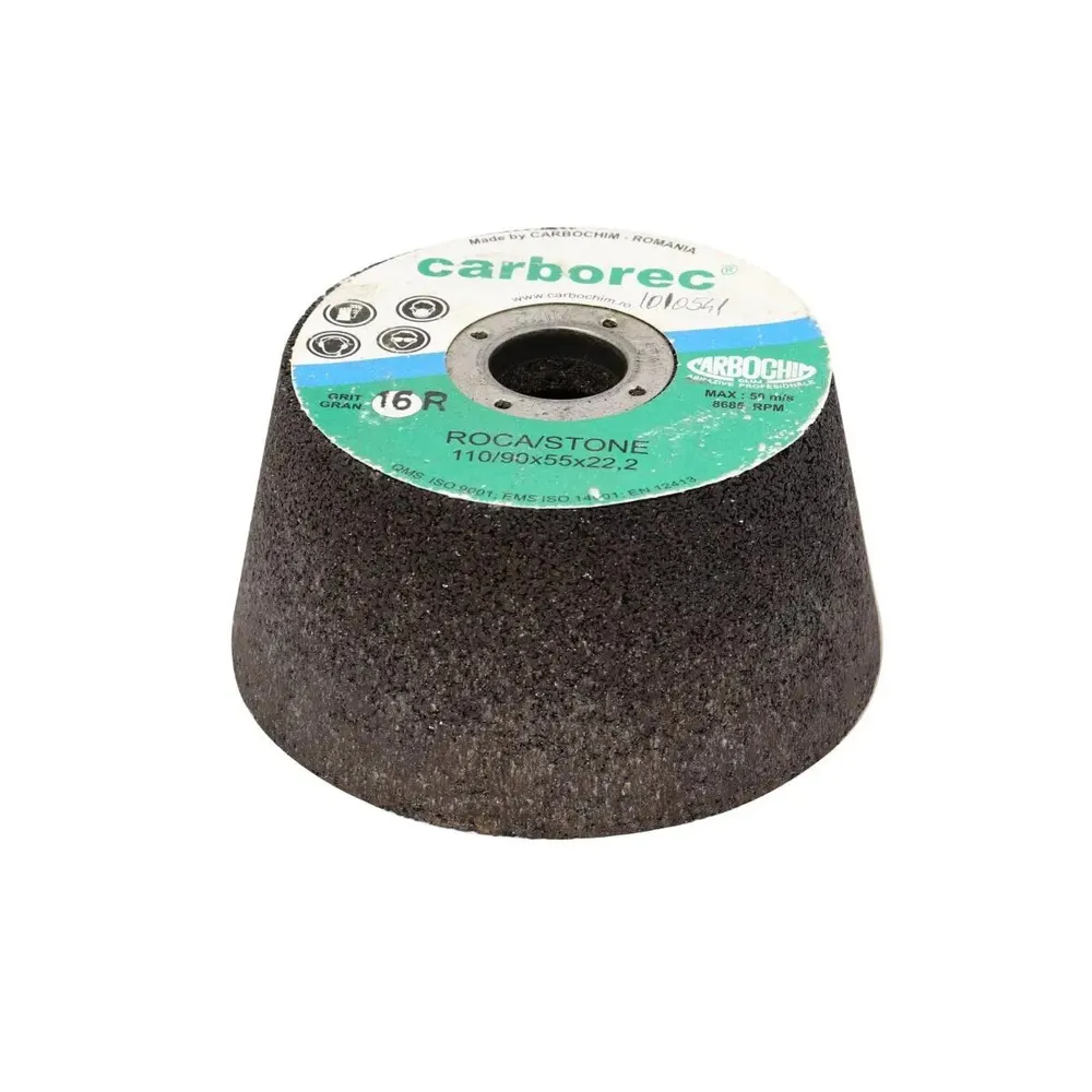 Disc tip oala pentru slefuit pardoseli din beton si epoxidice, Carbochim 11BT1, 110 x 55 x 22.2 mm