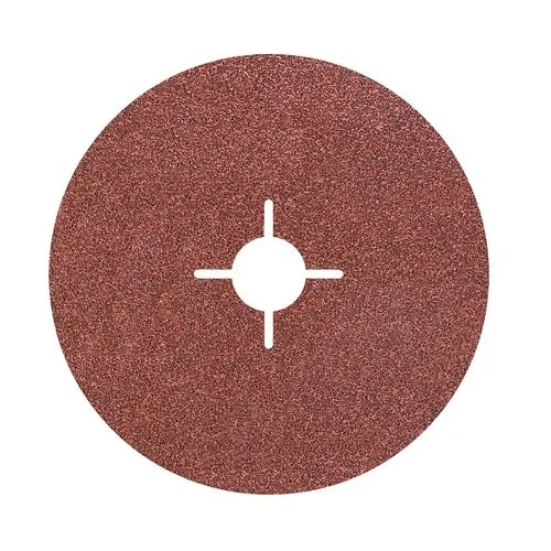 Discuri abrazive din fibra Wolfcraft Ø125mm, granulatie 24, pachet 5 bucati