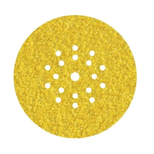 Discuri abrazive pentru slefuit pereti Wolfcraft Ø225 mm, granulatie 60, pentru glet/gipscarton/var lavabil, pachet 5 bucati