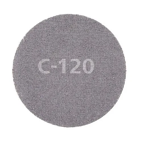 Discuri tip plasa pentru slefuit pereti Wolfcraft Ø225 mm, granulatie 120, pentru glet/gipscarton, pachet 5 bucati