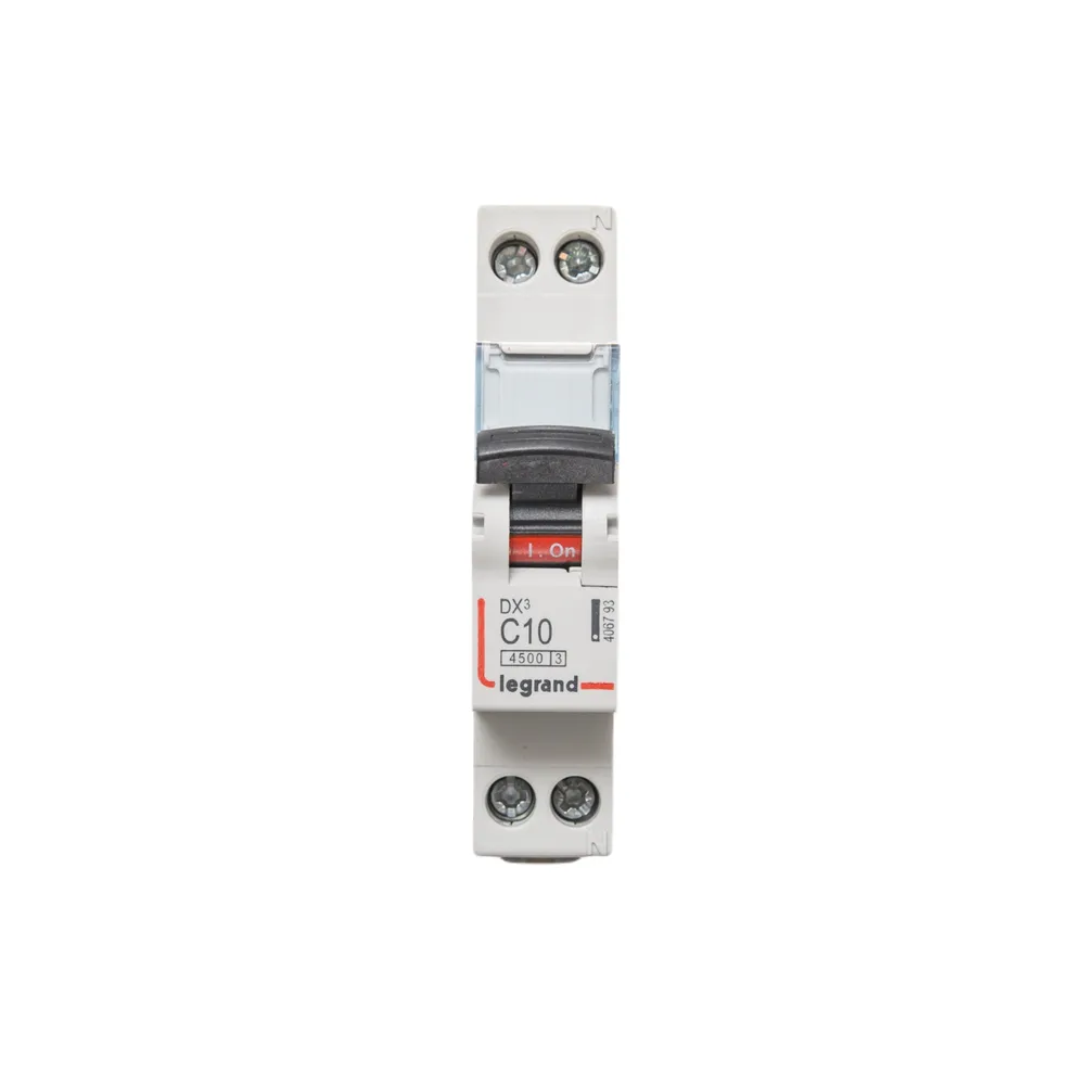 Disjunctor Legrand DX3, 1P+NR, 10 A, curba C, 4.5 KA