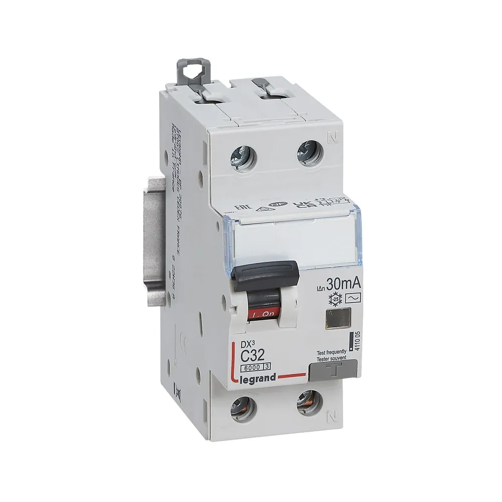 Disjunctor Legrand DX3, diferential, 32 A, 6 KA, 30 mA