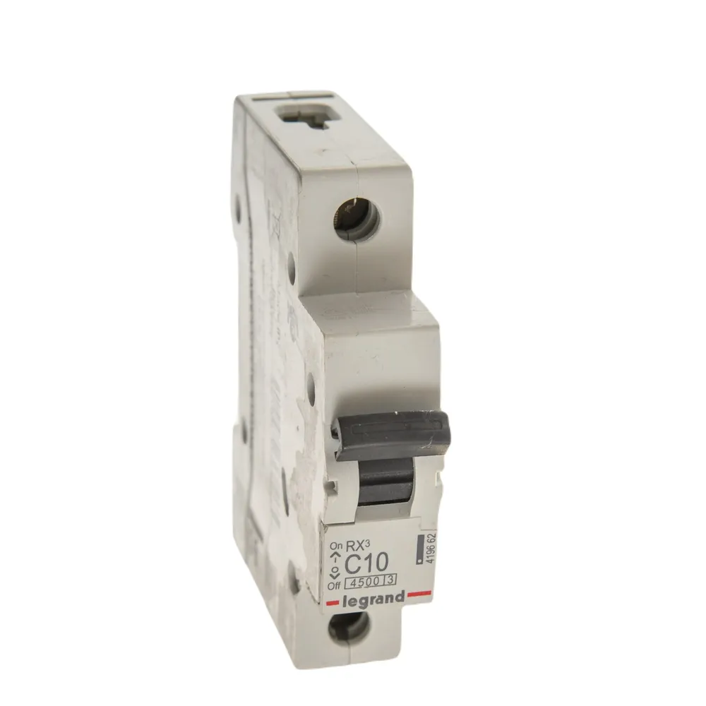 Disjunctor Legrand RX3, monopolar, 10 A, curba C, 4.5 KA