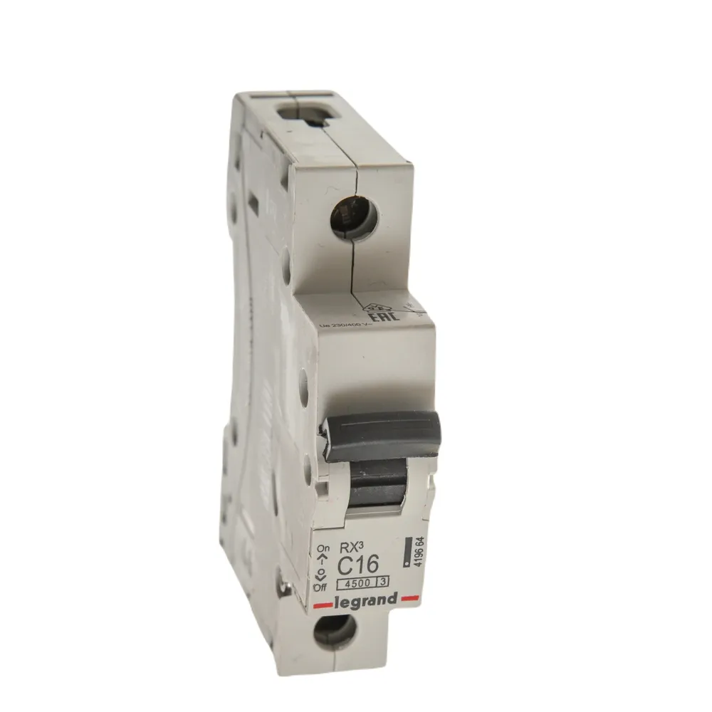 Disjunctor Legrand RX3, monopolar, 16 A, curba C, 4.5 KA