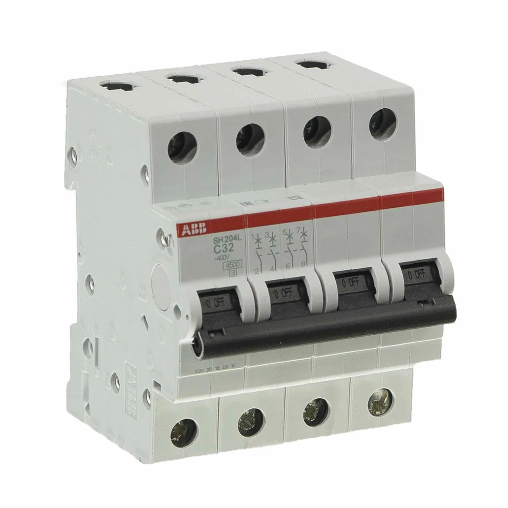 Disjunctor modular ABB, tetrapolar, 32A, 4P