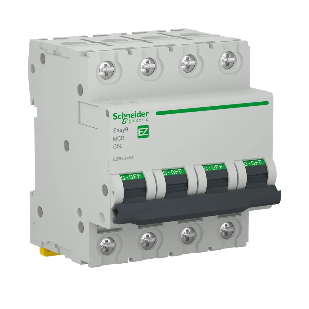 Disjunctor Schneider Easy9, tetrapolar, 50A, 4 P