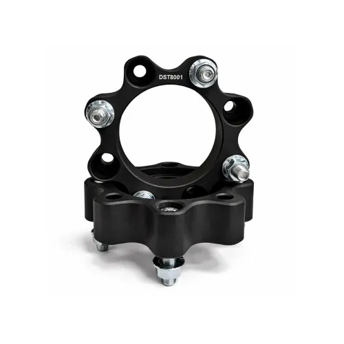 Distantier ATV 30 mm 4x110 centrare 90.2 cu 8 piulite M10x1.25 set 2 bucati aluminiu forjat negru