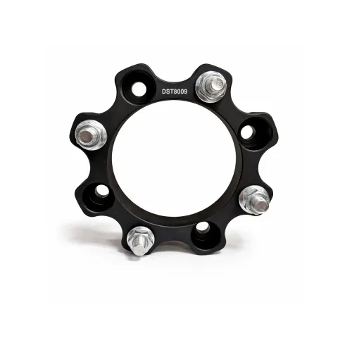 Distantier ATV 30 mm 4x136 centrare 120 cu 8 piulite M12x1.5 set 2 bucati aluminiu forjat negru — imaginea 3