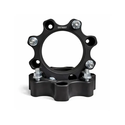 Distantier ATV 30 mm 4x156 centrare 131.2 cu 8 piulite M10x1.25 set 2 bucati aluminiu forjat negru