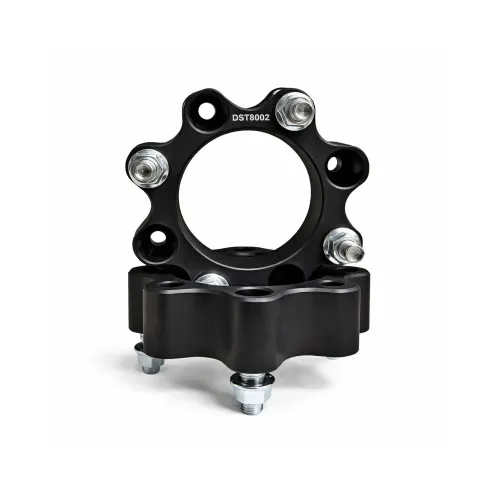 Distantier ATV 40 mm 4x110 centrare 90.2 cu 8 piulite M10x1.25 set 2 bucati aluminiu forjat negru