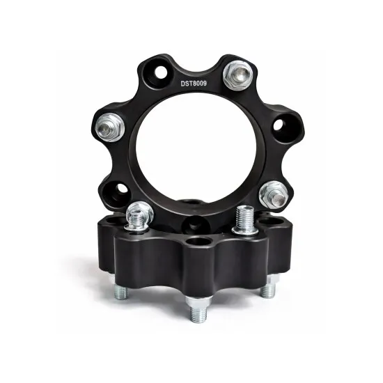 Distantier ATV, aluminiu forjat, 30 mm, 4x136, centrare 120 mm, set 2 bucati, negru