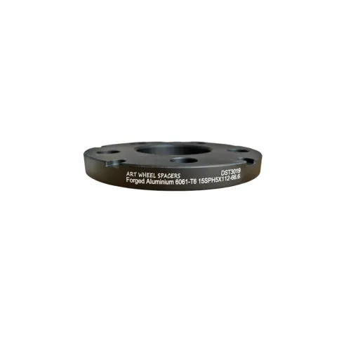 Distantier janta auto 15 mm 5x112 centrare 66.6 negru compatibil fata Mercedes Benz — imaginea 4