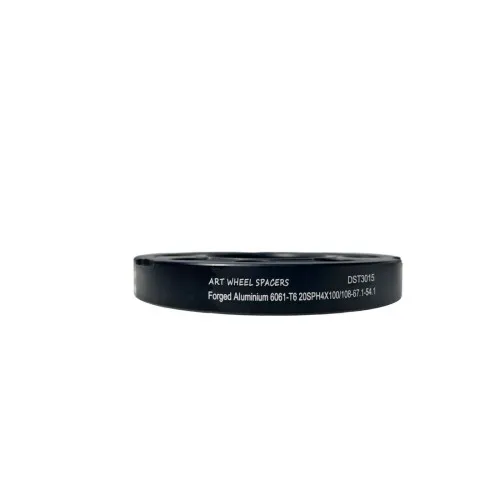Distantier janta auto 20 mm 4x100 centrare 67.1–54.1 negru — imaginea 2
