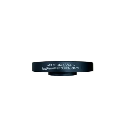 Distantier janta auto 20 mm 5x120 centrare 74.1–72.6 negru — imaginea 3
