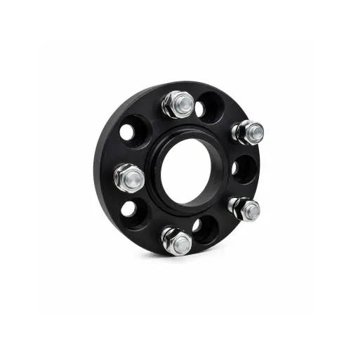 Distantier janta auto 25 mm 5x120 centrare 74.1–72.6 prindere dubla cu piulite M14x1.5 negru