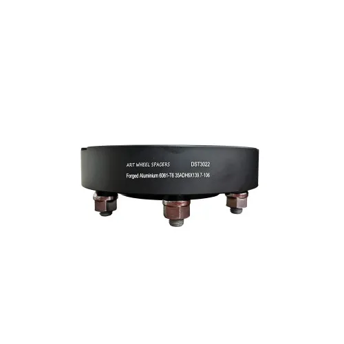 Distantier janta auto 35 mm 6x139.7 centrare 106–106 prindere dubla cu 6 piulite M12x1.5 negru — imaginea 3