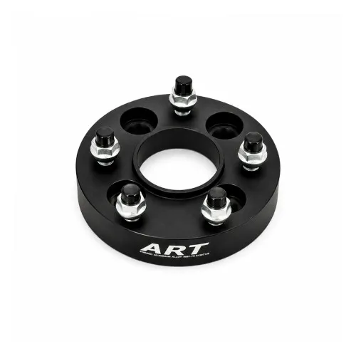Distantier janta auto 50 mm 5x139.7 centrare 108.1 cu piulite incluse negru — imaginea 2