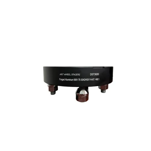 Distantier jante 5x114.3 30mm prindere dubla M12x1.5 Negru 67.1-66.1 — imaginea 2