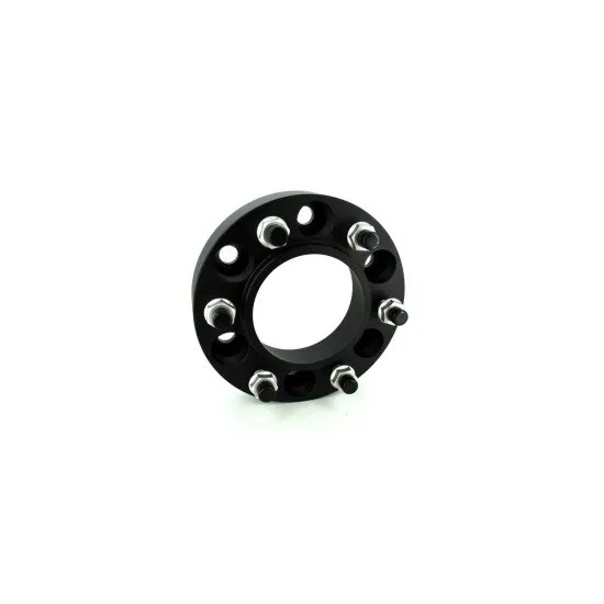 Distantier jante 6x139, grosime 50mm, negru, set cu piulite incluse