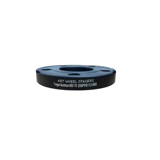 Distantier jante auto 20mm negru 5x112 66.6mm