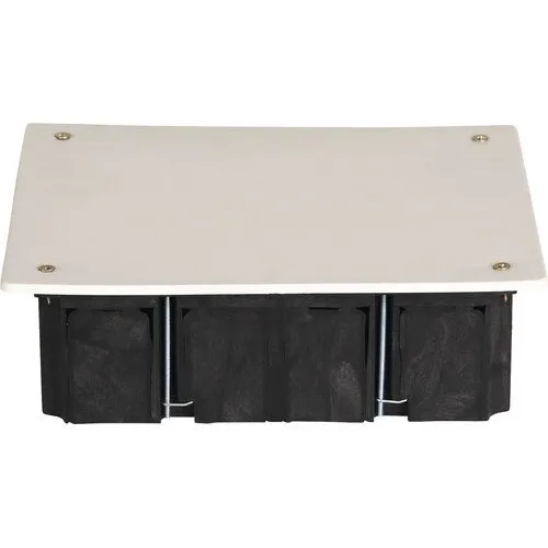 Doza gipscarton pentru legaturi 95x110x55 mm, cu capac alb
