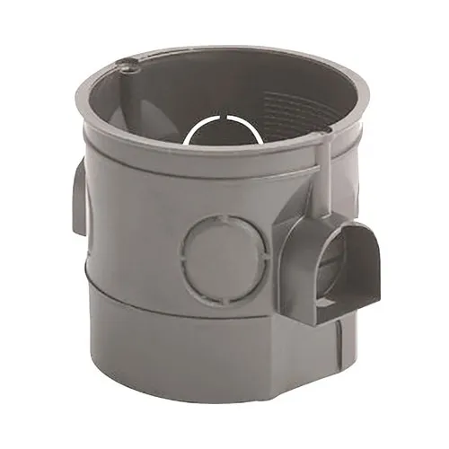 Doza simpla ingropata pentru aparataje TEM Ø68x60 mm, combinare in serie