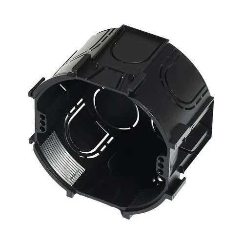 Doze aparataje eBULL, 68mm, negru, set 20 bucati, montaj sub tencuiala