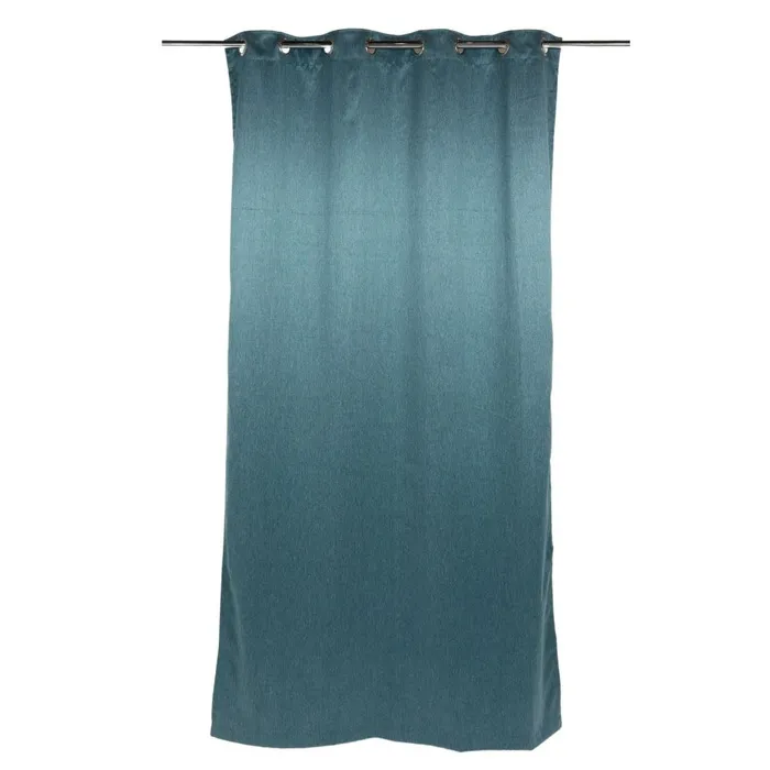Draperie Blackout, poliester, albastru, semiopac, 135 x 245 cm