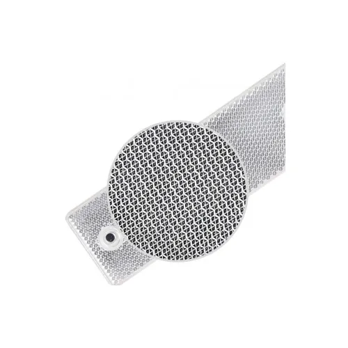 Dreptunghi reflectorizant alb 5cm x 15cm — imaginea 5