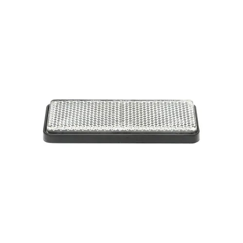 Dreptunghi reflectorizant cu adeziv alb fata 90x32mm — imaginea 2