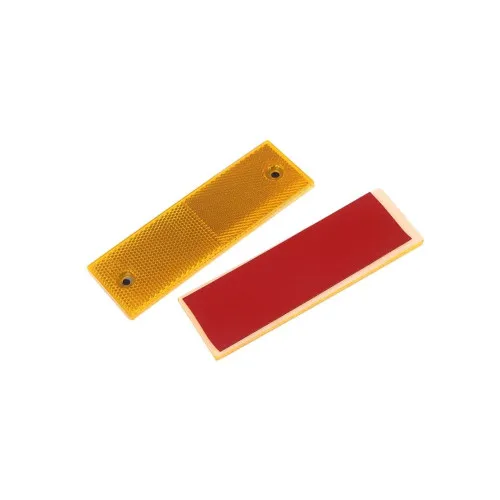 Dreptunghi reflectorizant culoare Galbena 5cmx15cm — imaginea 4