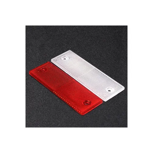 Dreptunghi reflectorizant rosu 5cm x 15cm — imaginea 4