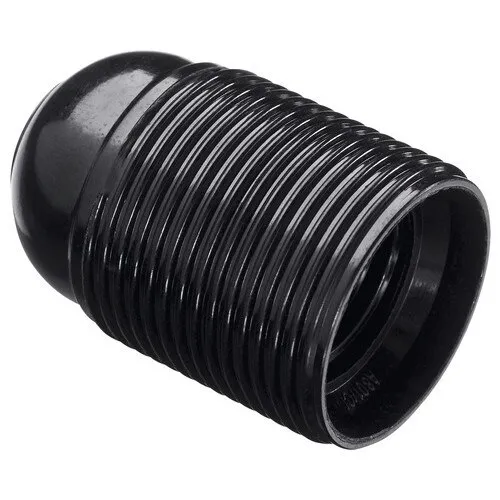 Dulie E27 plastic neagra, 38x56mm, set 1 bucata
