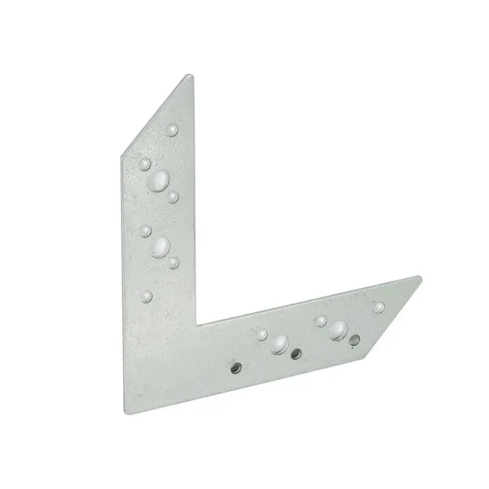Element de imbinare, din otel zincat, 156 x 110 x 32 mm