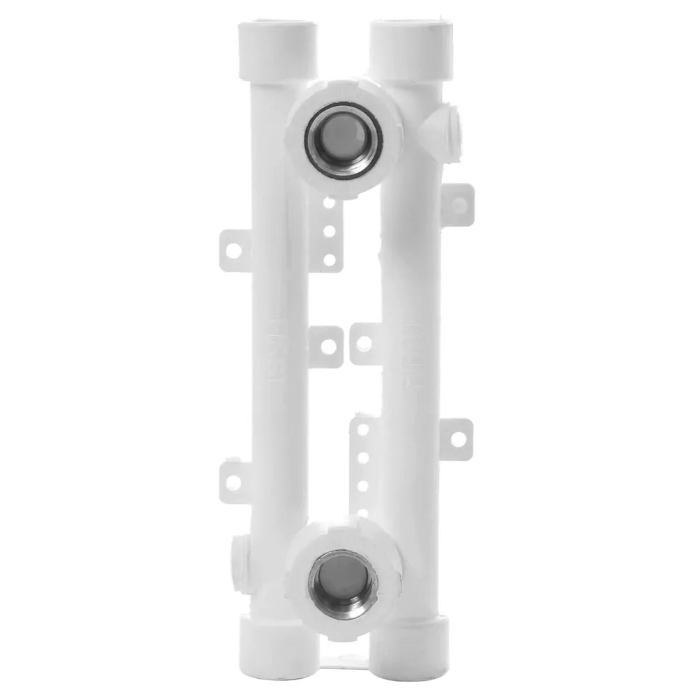 Element PPR pentru baterie sanitara, D 20 mm x 1/2", filet interior, alb, 2 buc / set