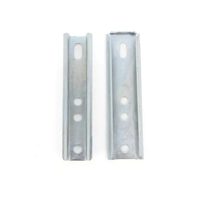 Elemente de cuplare canapele, din otel zincat, 121 x 33 mm, set 2 bucati