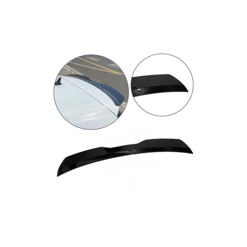 Eleron luneta auto universal 95,5 cm negru lucios — imaginea 2