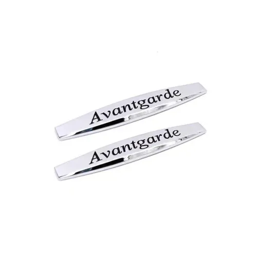 Emblema "AVANTGARDE" culoare Crom