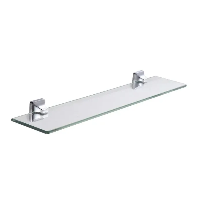 Etajera baie din sticla Iobagno Beta AC2401, 52 x 12 x 4.8 cm