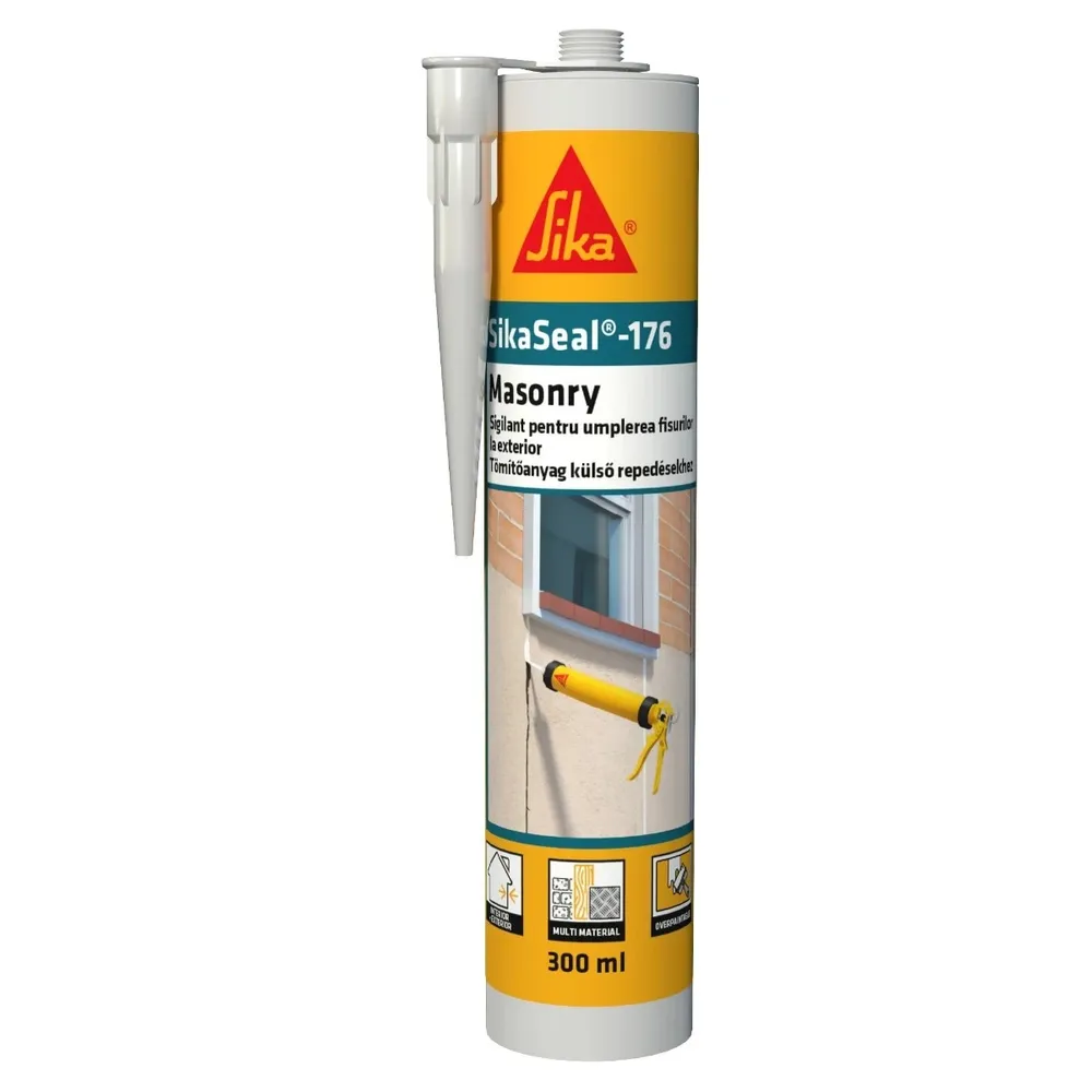 Etansant acrilic Sika SikaSeal-176, alb, interior, 300 ml