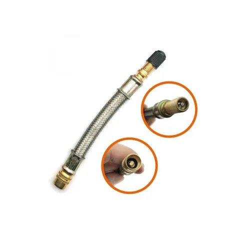 Extensie metalica prelungitor valva auto flexibil 125mm — imaginea 4