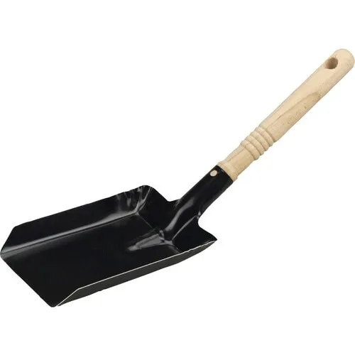Faras metalic cu maner din lemn Bümag 395mm, negru