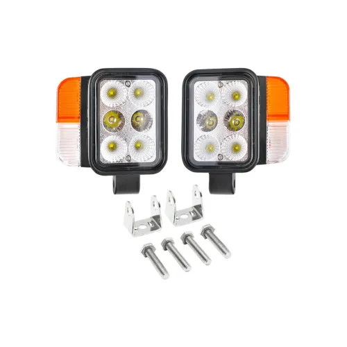 Faruri LED universale tractor stanga dreapta 10V-80V pozitie si semnalizare 2 bucati