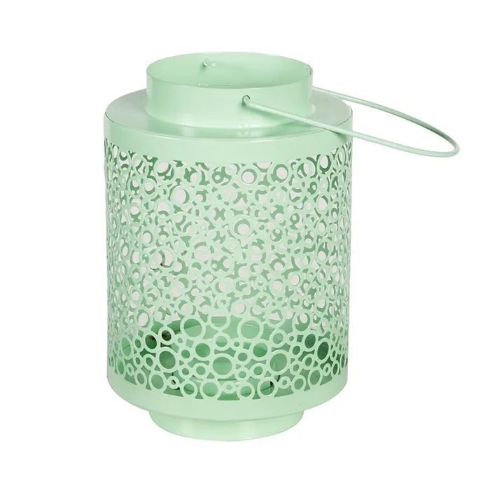 Felinar pentru gradina S-CH674PST, otel, 13 x 19 cm