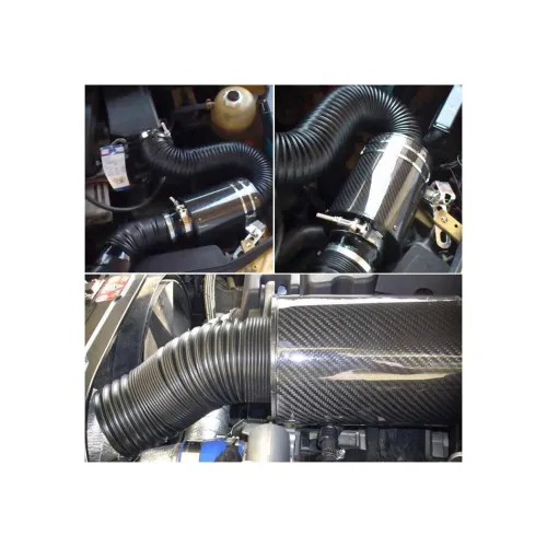 Filtru aer sport cu tubulatura si turbina aluminiu set complet — imaginea 8