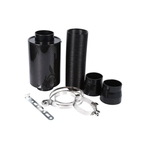 Filtru aer sport cu tubulatura si turbina aluminiu set complet — imaginea 4