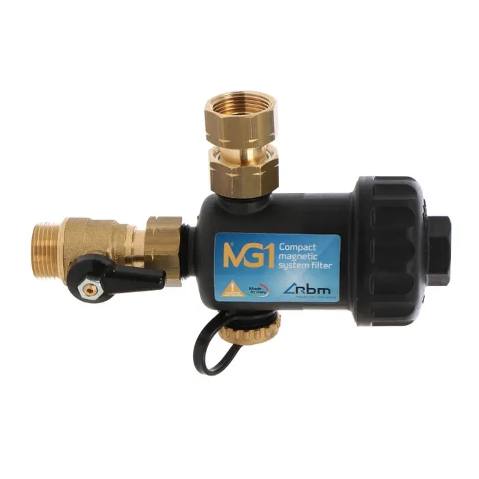 Filtru RBM MG1, compact, pentru centrala termica, 3/4", filtrare mecanica