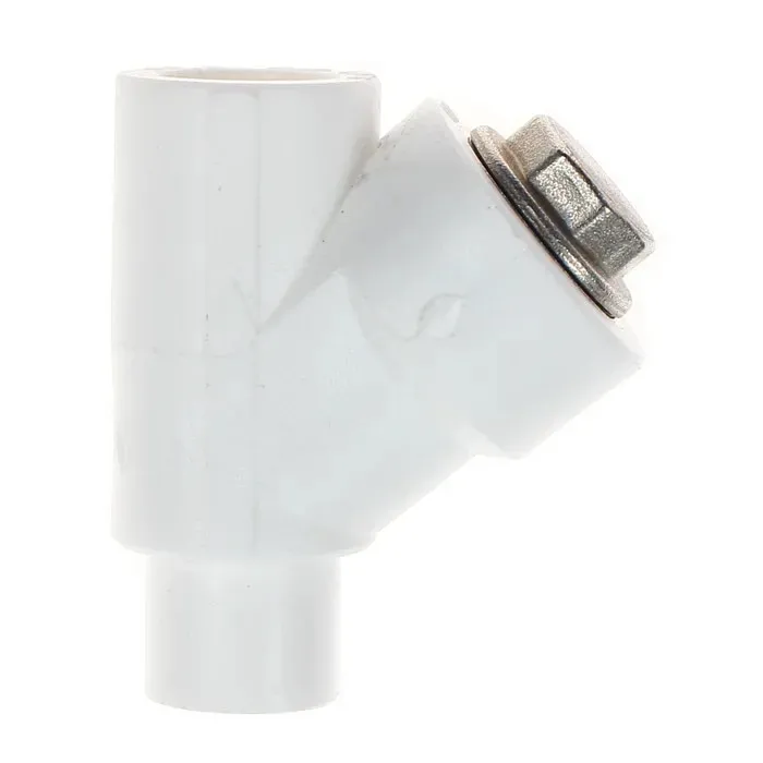 Filtru Y PPR, D 25 mm, filet interior - exterior, alb